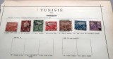 Lot 7 timbre taxe poștale Tunisia 1889&ndash;1893, ștampilate -A42, Stampilat