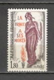 Franta.1985 Monumentul francezilor decedati MF.932