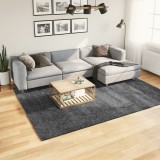 vidaXL Covor &bdquo;OVIEDO&rdquo;, fire scurte, antracit, 200x280 cm