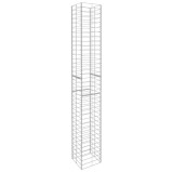 Coșuri gabion, 3 buc., 25 x 25 x 197 cm, oțel galvanizat
