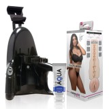 FLESHLIGHT - VIOLET MYERS WAIFU + UNIVERSAL LAUNCH + AQUA QUALITY LUBRICANT 50 ML, FLESHLIGHT GIRLS