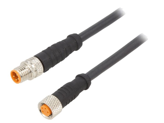 Cablu de conectare M8 PIN 4, 0,6m