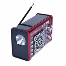 Radio MP3 Player cu Ceas si Lanterna la USB Bluetooth XB862BT 13A074 XXM foto