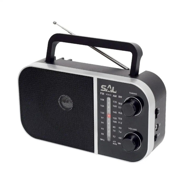 Radio portabil AM-FM-SW 3 benzi AC/DC SAL RPR 8