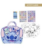 Set pentru Colorat cu Creioane &icirc;n Geantă din Carton Stitch