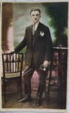 Foto interbelică COLOR/ colecție, tip CP, atelier Ioan KANTOR Tg Mures Ardeal