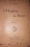 CY - Dr. E. MONIN &quot;L&#039;Hygiene des Sexes&quot; / in limba franceza / interbelica / RARA / 404 pagini / Stare!