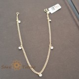 Bratara de glezna , zStella Nova, , stralucire delicata la fiecare pas