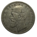 Rom&acirc;nia, 1 Leu 1900, Argint.