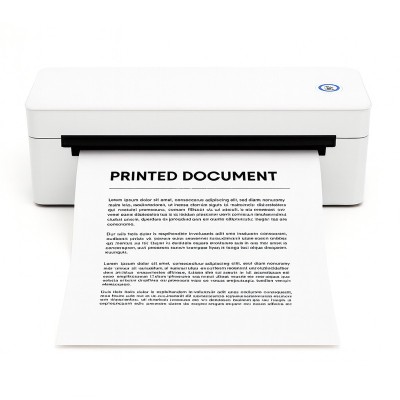 Imprimanta termica portabila A4, USB, Bluetooth, 300 DPI, Windows, Android, iOS foto