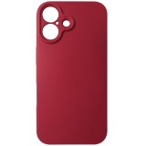 Husa silicon TPU Matte roz inchis pentru Apple iPhone 16