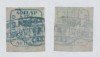 MOLDOVA 1859 Cap de Bour 40 parale garantat original, eroare de tipar, timbru posibil refolosit in dauna postei la Tecuci, Istorie, Stampilat