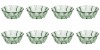 Set boluri, 8 piese, 290 ml, Plastic, Verde