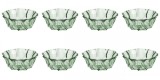 Set boluri, 8 piese, 290 ml, Plastic, Verde