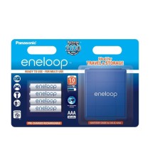 AAA R3 Baterii reincarcabile Panasonic Eneloop + Cutie de depozitare gratuita