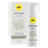 Crema Intima Regeneratoare Vegana Pjur Organic Care 50ml, 97% Ingrediente Naturale, Hidratanta, Piele Sensibila