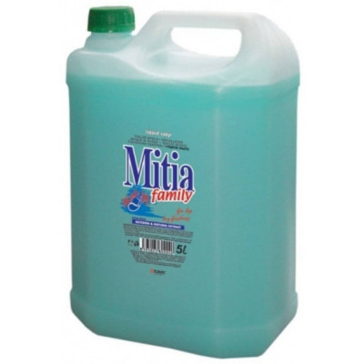 Rezerva Sapun Lichid MITIA Ocean Fresh, 5L, Parfum Marin, Bidon Rezerva Sapun Lichid 5L, Rezerve de Sapun Lichid, Rezerve de Sapunuri Lichide, Rezerve foto