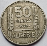 50 Francs 1949 Algeria, Protectorat francez, km#92, Africa