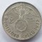 Germania Nazista 2 reichsmark 1937 A argint