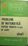 Probleme de matematica pentru treapta a II- a de liceu, siruri D. M. Batinetiu, Albatros