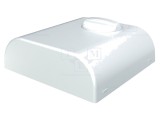 Carcasă montare pe perete ABS albă 80x80x25mm