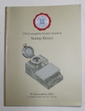 278 CORINPHILA STAMP AUCTION - STAMP BOXES , 26 NOV. 2021 , CATALOG DE LICITATIE