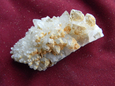 Specimen minerale - CUART CU SIDERIT (C3) foto