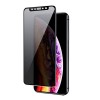 Folie Sticla Privacy iPhone XS Max, Protectie Ecran Anti Spy, Universal