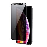 Folie Sticla Privacy iPhone XS Max, Protectie Ecran Anti Spy, Universal