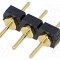 Conector şir pini tată 3 PIN 2,54mm aurit THT SAMTEC
