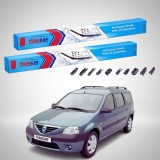 Cumpara ieftin Ștergătoare Dacia Logan MCV I Break 2007-2013 | Set Față Flat Premium &ndash; TeamCar&reg;