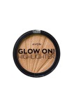 Pudră iluminatoare Glow On Bronze Glow &ndash; Strălucire proaspătă pentru un machiaj, Avon