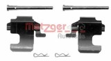 Set accesorii, placute frana FORD KA (RU8) (2008 - 2016) METZGER 109-1273