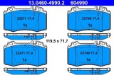 Set placute frana ATE 13.0460-4990.2