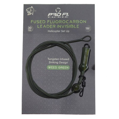 MONTURA PRO FL FUSED FLUOROCARBON LEADER Plumb Pierdut TUNGSTEN 30LB 1M foto