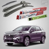 Cumpara ieftin Ștergătoare Suzuki SX4 S-Cross JY 2022+ | Set Față și Spate Flat &ndash; TeamCar&reg;