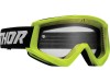 Ochelari Moto THOR Combat YTH FL AC/BK - Protectie Tineri Motociclisti