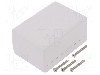 Carcasa ABS, 56mmx81mmx40mm, IP65, HAMMOND - 1594BWGY