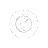 Set discuri frana TRW DF6751S