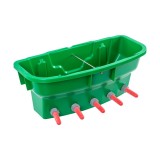 Adăpătoare pentru viței, cu 5&nbsp;posturi, 30&nbsp;litri