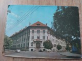 CPIB 23013 CARTE POSTALA - CRAIOVA. LICEUL &quot;FRATII BUZESTI&quot; 1967, STAMPILE, TIMBRU, AUTOTURISM DE EPOCA, Circulata, Printata
