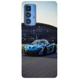 Husa compatibila cu Motorola Edge 20 Lite model McLaren P1, Silicon, TPU, Viceversa, Transparent, Carcasa