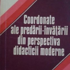 Coordonate ale predarii-invatarii din perspectiva didacticii moderne-B. Grigoriu,D. Safran