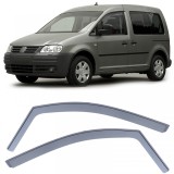Deflector de vant, protectie &icirc;mpotriva ploii, protectie &icirc;mpotriva vantului, fum negru, potrivit pentru VW Caddy 3 2K 04-15 Performance AutoTuning