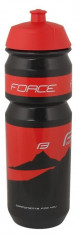 Bidon apa Force Hill 0.75l negru rosu foto