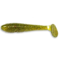 Năluca soft Crazy Fish Vibro Fat 71mm culoare 1 Garlic