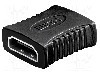 Cablu {{Tip cablu de conectare}}, din ambele par&amp;#355;i, HDMI soclu, {{Lungime cablu}}, {{Culoare izola&amp;#355;ie}}, Goobay - 60729