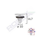 Clips Fixare Elemente Exterior, Grila De Admisie, Pentru Kia Si Hyundai Set 10 Buc 132827 C60515-RMX