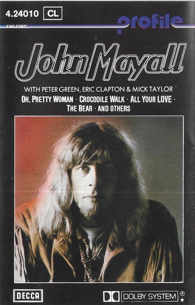 Casetă audio John Mayall &ndash; John Mayall (With Peter Green, Eric Clapton)