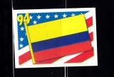 B10 - Sticker fotbal - Campionatul mondial USA - 1994 - nr 8
